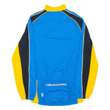 CRANE SPORTSWEAR Cycling Mens Jersey Blue Long Sleeve 1/4 Zip 3XL