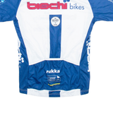 GIST Cycling Mens Jersey White 1/2 Zip S