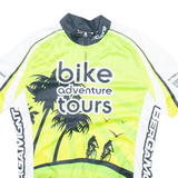 CUORE Full Zip Cycling Mens Jersey Green S