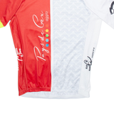 CAMISA NEW ELITE Full Zip Cycling Mens Jersey Red L