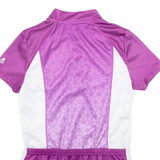 CRIVIT Cycling Womens Jersey White 1/4 Zip S