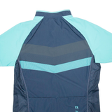 STOKE Full Zip Cycling Mens Jersey Blue L