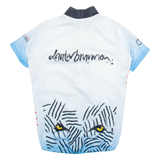 SWISS QUALITY Cycling Mens Jersey Blue 1/4 Zip S