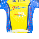 Cycling Mens Jersey Yellow 1/4 Zip XL