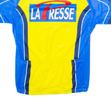 Cycling Mens Jersey Yellow 1/4 Zip XL