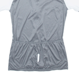 CRANE Full Zip Cycling Mens Jersey Grey S