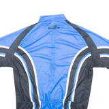 BIEMME Cycling Mens Jersey Blue 1/2 Zip XL