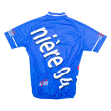 Cycling Mens Jersey Blue 1/4 Zip XL