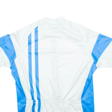 89 SPORTS Full Zip Cycling Mens Jersey Grey L