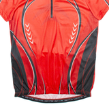 CRIVIT SPORTS Cycling Mens Jersey Red 1/4 Zip L