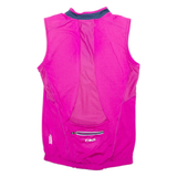 CMP Cycling Womens Jersey Pink Sleeveless 1/4 Zip XS