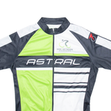 ASTRAL Full Zip Cycling Mens Jersey Green XL