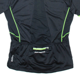 PULSE BIKE Cycling Mens Jersey Black 1/2 Zip L