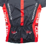 BIKE O'BELLO Cycling Mens Jersey Black 1/4 Zip M