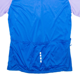 CRANE Full Zip Cycling Mens Jersey Blue L
