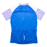 CRANE Full Zip Cycling Mens Jersey Blue L