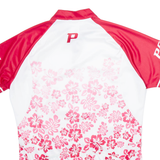 PEAK PERFORMANCE Cycling Womens Jersey White 1/4 Zip M