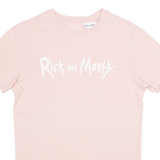 XSIDE Rick And Morty Mens T-Shirt Pink S