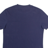 LYLE & SCOTT Mens T-Shirt Blue Crew Neck M