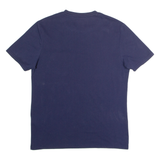 LYLE & SCOTT Mens T-Shirt Blue Crew Neck M