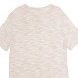 REISS Mens T-Shirt Red Viscose XL