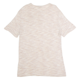 REISS Mens T-Shirt Red Viscose XL