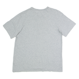 NIKE Mens T-Shirt Grey Crew Neck M