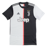 ADIDAS 2019/20 Juventus Home Mens Football Shirt Jersey Black Crew Neck S