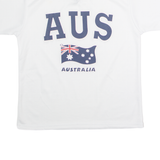 HOXLEY Australia Mens Jersey White 90s V-Neck XS