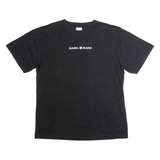 KARL KANI Mens T-Shirt Black Crew Neck L