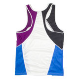 CHALET SPORTS Womens Vest White Sleeveless 90s L