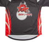 EGT Diables Rouges Swiss Basketball Mens Jersey Black V-Neck L