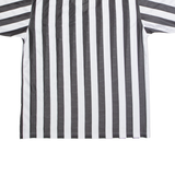 X-ISLE Mens Football Shirt Jersey White 90s V-Neck L
