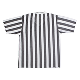 X-ISLE Mens Football Shirt Jersey White 90s V-Neck L