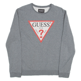 GUESS Womens Sweatshirt Grey M