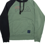 FILA Womens Green Hoodie M