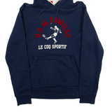 LE COQ SPORTIF Womens Blue Hoodie M