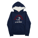 LE COQ SPORTIF Womens Blue Hoodie M