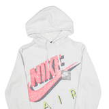 NIKE Womens White Hoodie XS