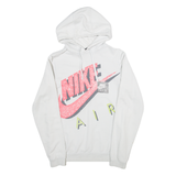NIKE Womens White Hoodie XS