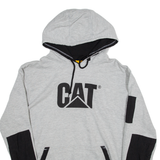 CAT Womens Grey Hoodie M