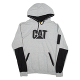 CAT Womens Grey Hoodie M