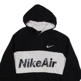 NIKE Womens Black Hoodie L