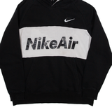 NIKE Womens Black Hoodie L
