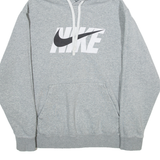 NIKE Womens Grey Hoodie M