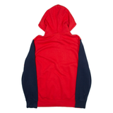 LEVI'S Womens Red Hoodie Full Zip L