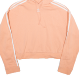 ADIDAS Womens Pink Hoodie UK 18