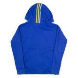 ADIDAS Mens Blue Hoodie Full Zip S