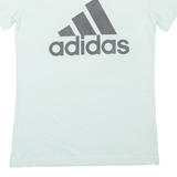 ADIDAS Womens T-Shirt Green S
