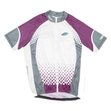 TWERENBOLD Cycling Mens Jersey Purple 1/4 Zip L